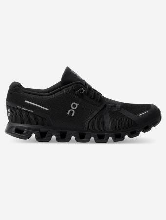 On Running Cloud 5 All Black Casual Shoes