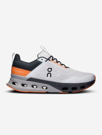 On Running Cloudnova X Frost Orange Running Shoes