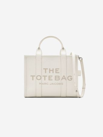 Marc Jacobs Cotton Silver The Medium Tote Bag