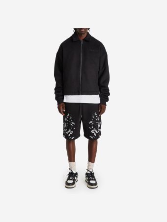 Only The Blind Black Dark Cedar Shorts
