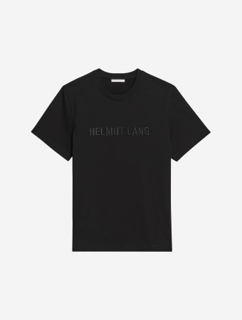 Helmut Lang Black Logo T Shirt