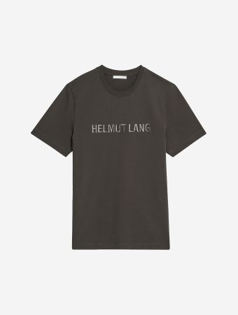 Helmut Lang Graphite Logo T Shirt