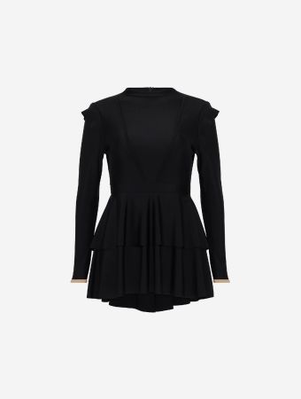 Lanuuk Black Serena Swim Dress