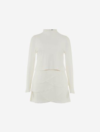 Lanuuk White Lula Swim Dress
