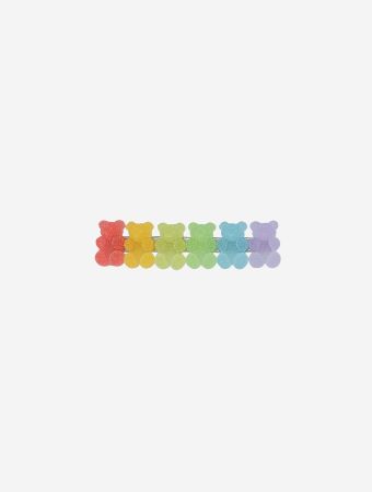 Milk X Soda Rainbow Suga Bear Family Hair Clip