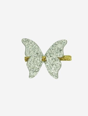Milk X Soda Silver Kaia Butterfly Hair Clip
