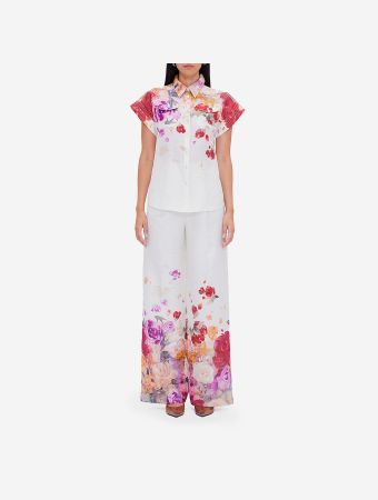 Leo Lin Fleur Print Catarina Blouse