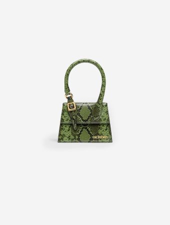 Jacquemus Green Le Chiquito Moyen Boucle Bag