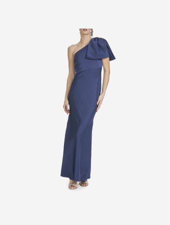Sachin & Babi Washed Indigo Aubrey Maxi Gown