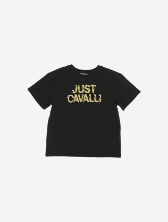 Just Cavalli Junior Black T Shirt