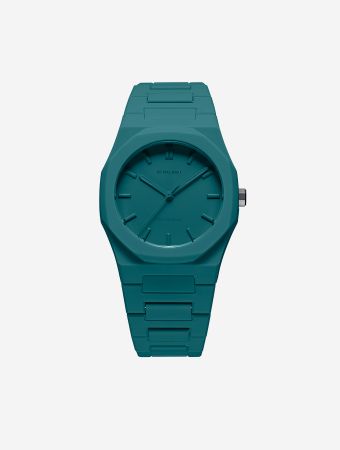D1 Milano Monochrome Dark Gre Unisex Watch Polycarbon 37Mm