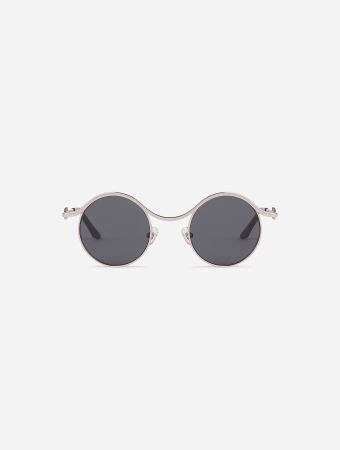Karen Wazen Silver Ollie Sunglasses