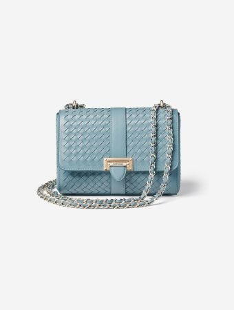 Aspinal Of London Lottie Bag Weave Handbags