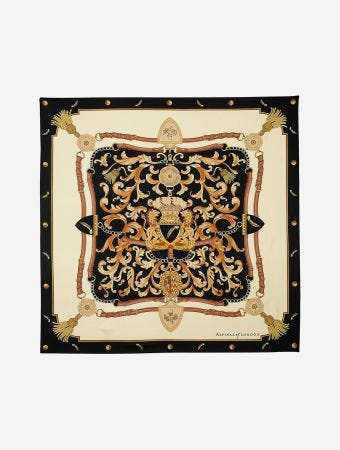 Aspinal Of London Aspinal Signature Silk Scarf Scarves