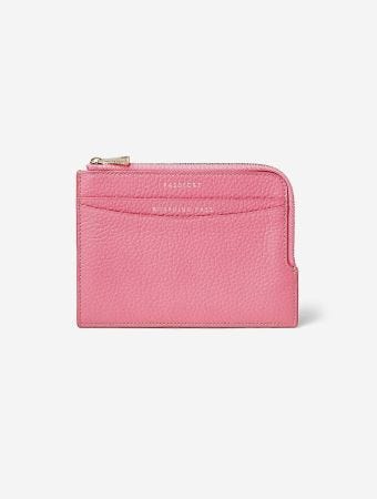 Aspinal Of London Zipped Travel Wallet Pebble