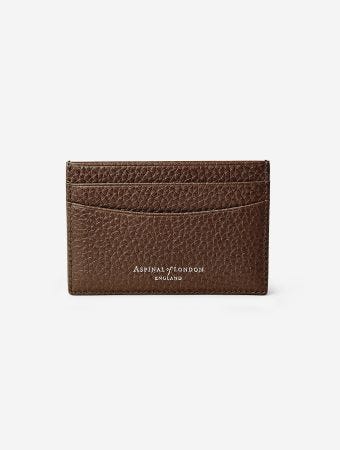 Aspinal Of London Grain Slim Credit Card Case