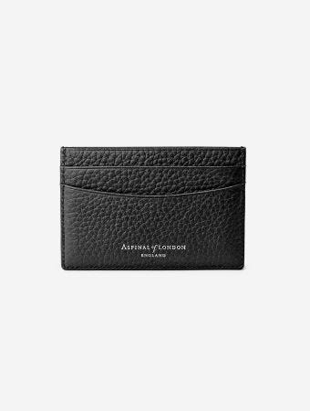 Aspinal Of London Grain Slim Credit Card Case