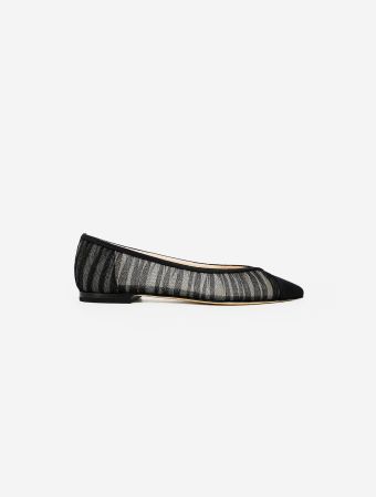 Andrea Wazen Black Nora Ballerina
