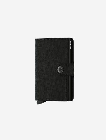Secrid Black Miniwallet Crisple Mc Card Holders