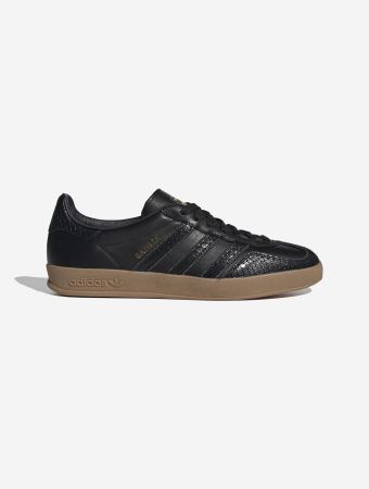 Adidas Gazelle Black Gum Low Shoes