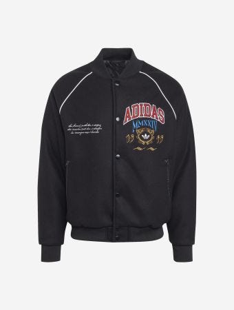 Adidas Graphics Black Jacket