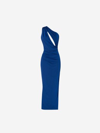 Baobab Safiro Noche One Shoulder Maxi Dress With Front Cut Out