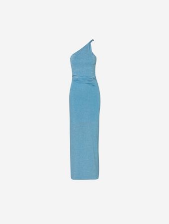 Baobab Saxe One Shoulder Maxi Dress