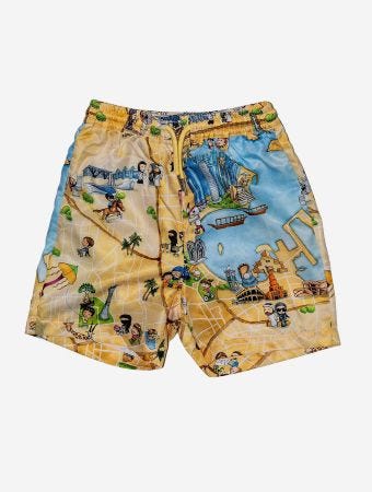 Hadya N More Colorful Swim Shorts