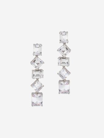 Lara Heems White Renaissance Earrings