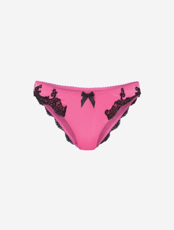 Agent Provocateur Candy Pink Black Molly Brief