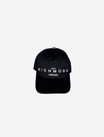 John Richmond Black Baseball Cap Tavares