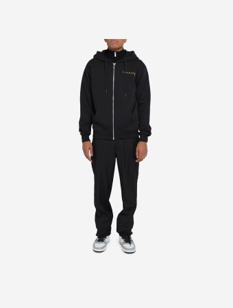 John Richmond X Black Sweatshirt Zip Stechi