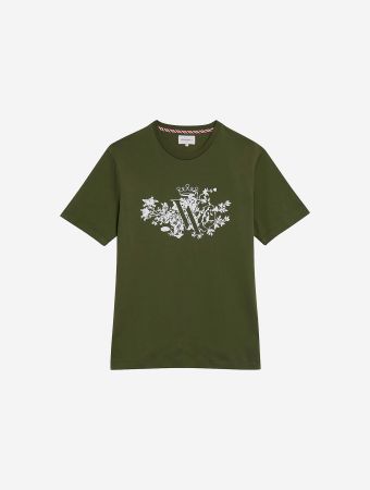 Vicomte A Vert De Gris Tony1 Flowers Artwork T Shirt