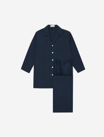 Olivia Von Halle Navy25 Casablanca Pajamas