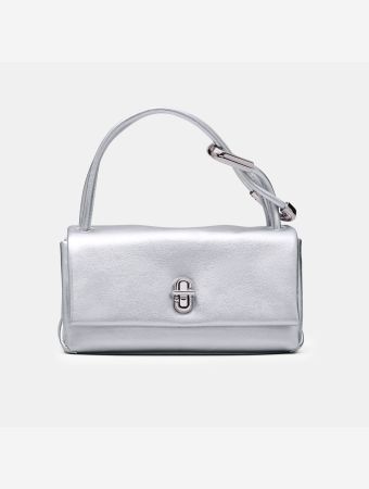 Marc Jacobs Silver Metallic Dual Bag