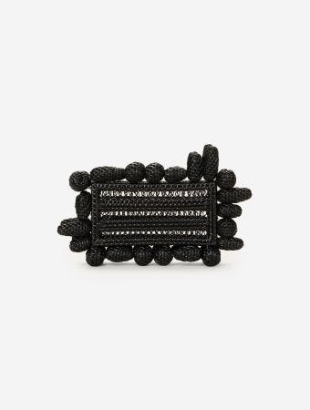 Akira Black Clutch Bag