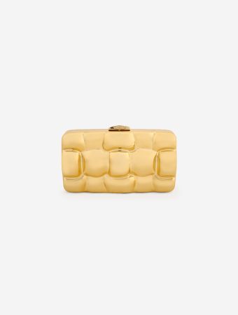 Darcy Gold Clutch Bag