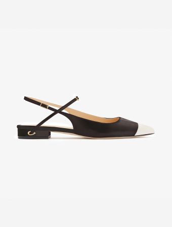 Jennifer Chamandi Edoardo Black Flats