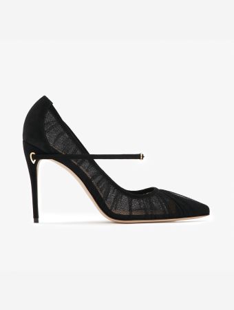 Jennifer Chamandi Lorenzo 105 Black Heels