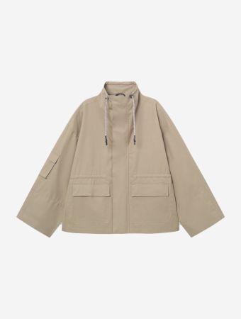 Rethinkit Studios Beige Taupe Cloud Tech Jacket