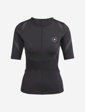Adidas By Stella Mccartney Black Training T-Shirt