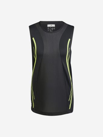 Adidas By Stella Mccartney Black-Sesosl Running Tank Top