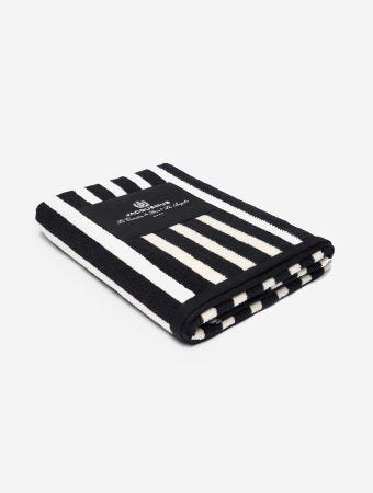 Jacquemus Print Sunshade Stripes Be La Serviette Rayures Bath Towel