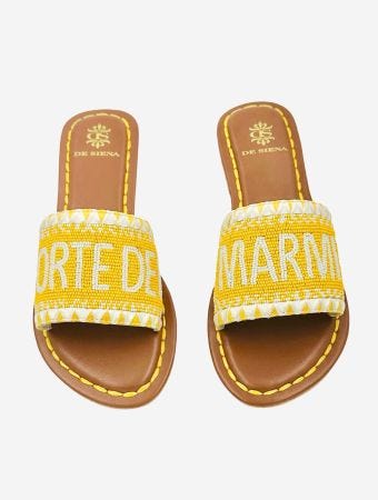 De Siena Forte Dei Marmi Yellow Beaded Degrade Resort Slides