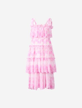 Marlo Kids Lena Embroidered Maxi Dress