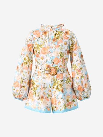 Marlo Kids Daphne Long Sleeve Romper