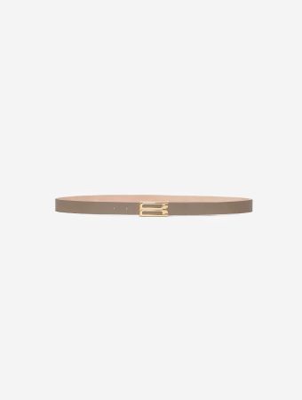 Victoria Beckham Dove Grey Regular Frame Belt