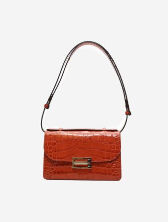 Victoria Beckham Brick Red The Mini Dorian Bag