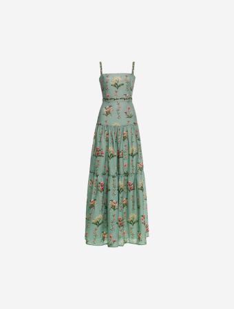 Agua By Agua Bendita Multicolor Lima Orquidea Maxi Dress