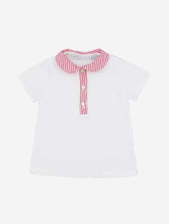 Story Loris Bianco Rosa Shirt Pull